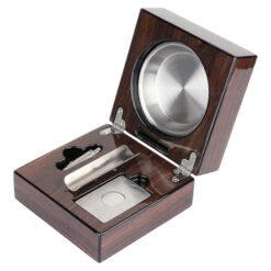 Ashtray – Folding Walnut