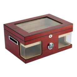 Cigar Humidor – Cherry Acrylic Window