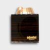 Adorini High Gloss Ebony Gold Table Jet Lighter (ADO199)