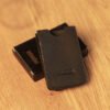 Adorini Leather Black Case For Jet Lighters (AD053)