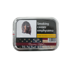 American Blends Black and Brown Pipe Tobacco 50g Tin
