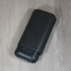Davidoff Classic Leaf R-2 Cigar Case - 2 Cigars Robusto - Black (End of Line)