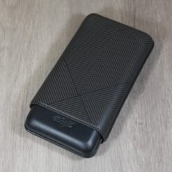 Davidoff Classic Leaf XL-3 Cigar Case - 3 Cigars - Black (End of Line)