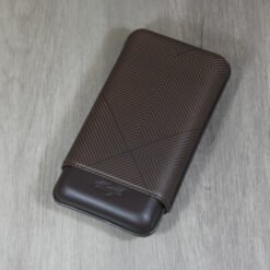 Davidoff Classic Leaf XL-3 Cigar Case - 3 Cigars - Brown (End of Line)