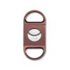 Davidoff Double Blade Cigar Cutter - Brushed Brown
