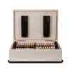 Davidoff Monolith Humidor - Cream Limestone - 120 Cigar Capacity
