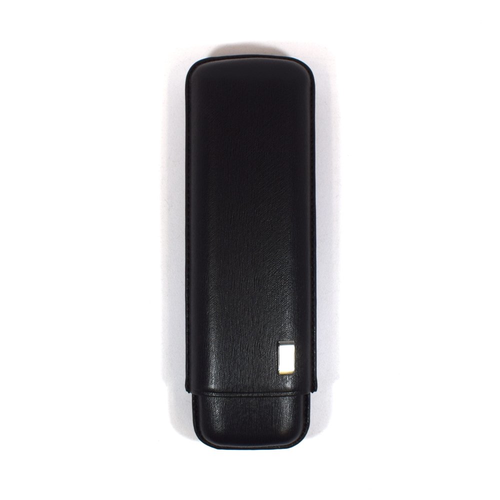 Dunhill Sidecar Cigar Case Churchill - Black - Fits 2 Cigars