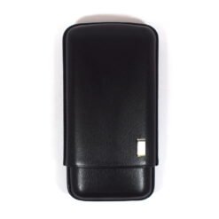 Dunhill Sidecar Cigar Case Corona Extra - Black - Fits 3 Cigars