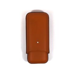 Dunhill Sidecar Cigar Case Robusto - Terracotta - Fits 2 Cigars