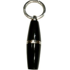 Dunhill White Spot Bullet Cigar Cutter Acrylic Black (End of Line)
