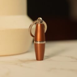 Dunhill White Spot Bullet Cigar Cutter Acrylic Copper