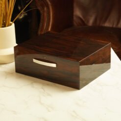 Dunhill White Spot Humidor - Ziricote - 50 Cigar Capacity