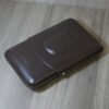 ST Dupont Cigar Case - Atelier CL Leather - Brown - Holds 5 Cigars